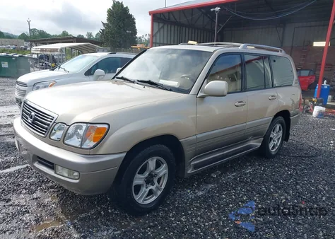 1999 Lexus Lx 470 from USA, damaged, VIN JT6HT00WXX0061565